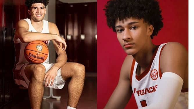 WATCH: Carlos Boozer's son Cameron Boozer puts Duke target Nate Ament on the spot with a question about his recruitment