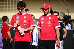 Lewis Hamilton's struggles at Ferrari down to the car being more favoured to Charles Leclerc's driving style: Reports