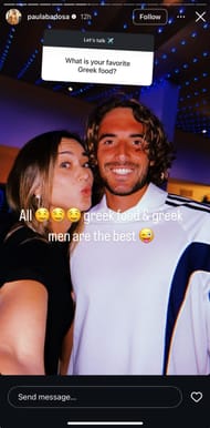 Paula Badosa IG Story | Source: Paula Badosa Instagram/@oaulabadosa