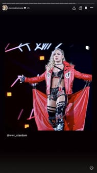 Image credit: Mercedes Mone's Instagram Stories