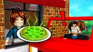 Run a pizza empire in Make Pizza To Prove Chef Wrong (Image via Roblox)