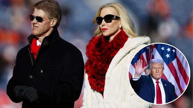 Clark Hunt's wife Tavia reacts as Chiefs owner confirms interest in White House invitation from President Donald Trump