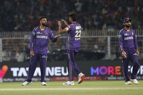 Can Varun Chakravarthy (left) spin a web around the PBKS batters once more?