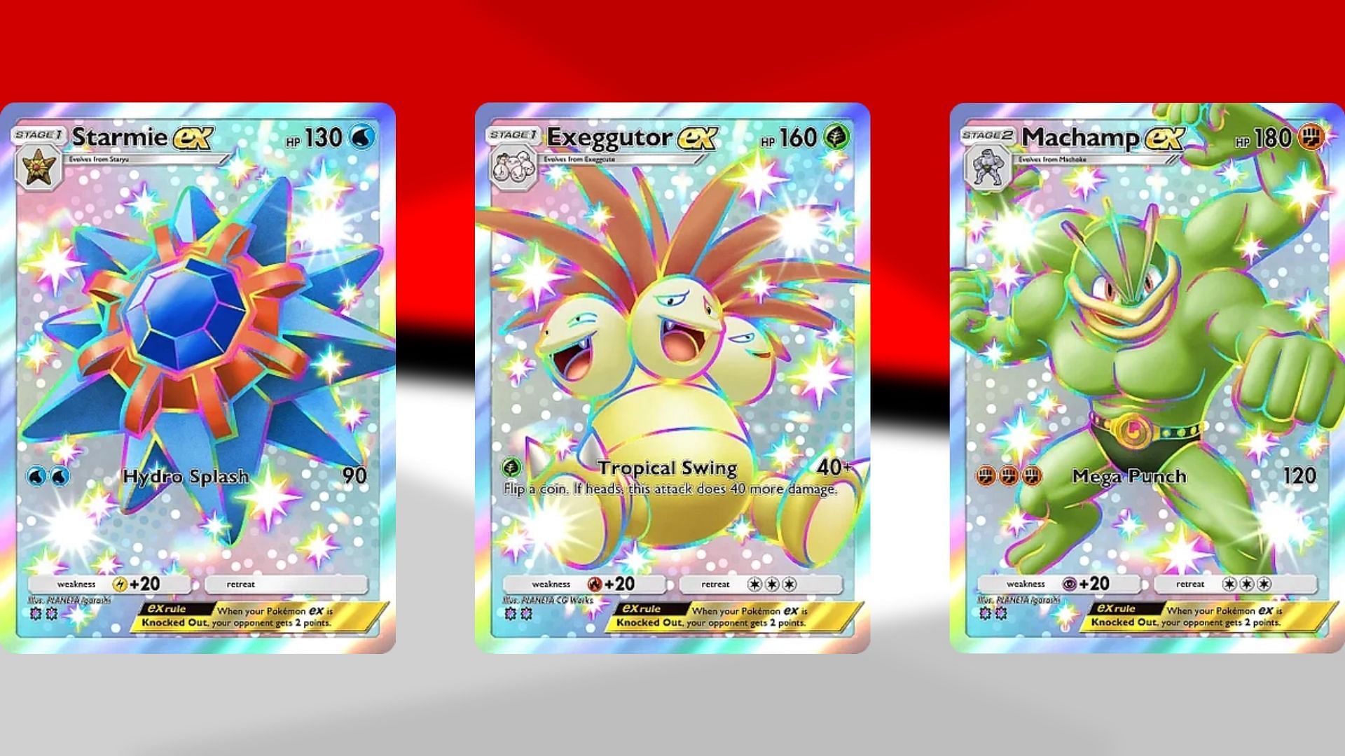 Two-shiny rare cards in Celestic Guardians (Image via TPC)