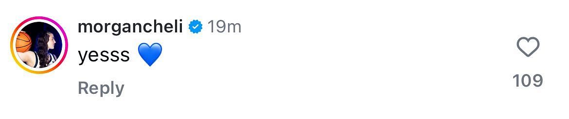 Morgan Cheli shows love to Serah Williams (IG/serahh.w)