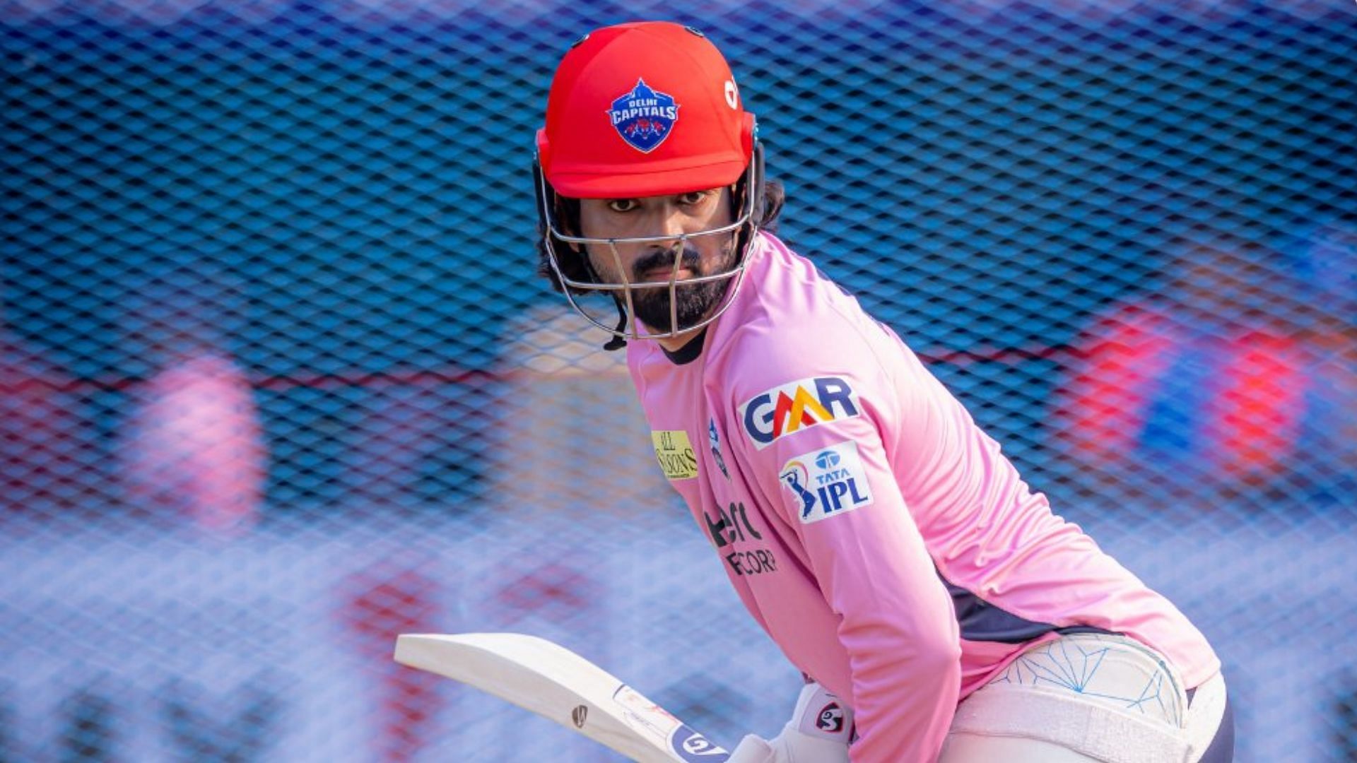 KL Rahul during a training session for Delhi Capitals (Image Credits: DC/X)