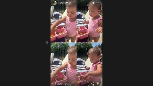 Dak Prescott’s fiancée Sarah Jane's IG STORY