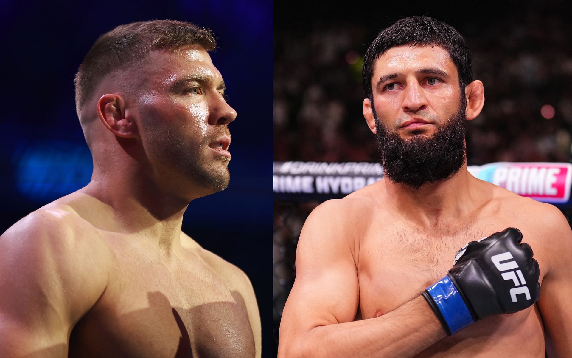 Dricus du Plessis is reportedly injured for potential fight against Khamzat Chimaev.[Images courtesy: Getty] 