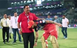 Virat Kohli touches feet of childhood coach in heartwarming moment after half-century in DC vs RCB IPL 2025 clash [Watch]