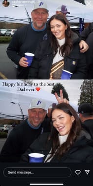 Catherine Holt's Instagram story; ( Source : Instagram @catherinemholtt)