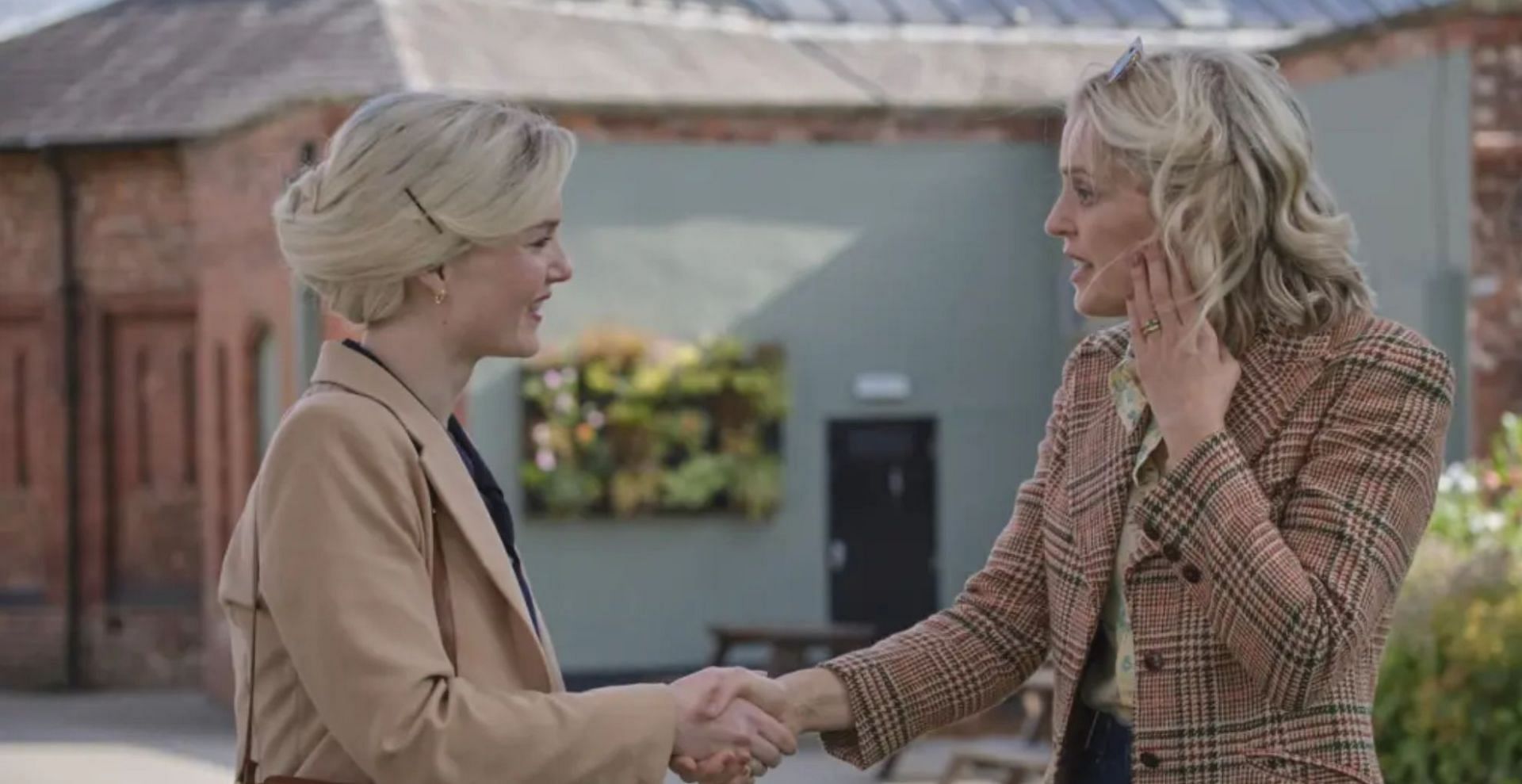 A still from The Stolen Girl season 1 (Image via Disney+)