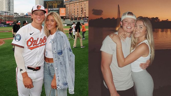 Jackson Holliday's wife Chloe's 2-word message melts hearts after reuniting with Orioles star in Arizona