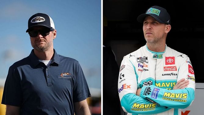 Dale Jr. reacts to Chris Buescher’s crew chief’s anger towards “some of the best drivers” after Denny Hamlin incident