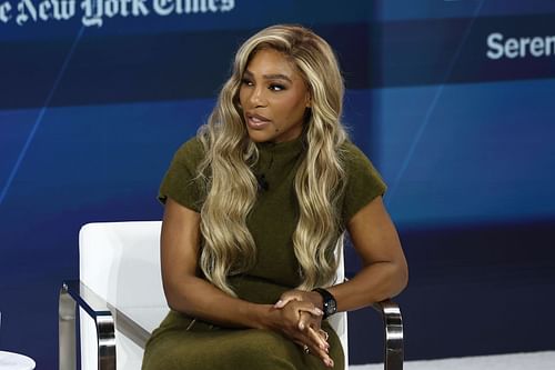 Williams attends the New York Times Annual DealBook Summit (Image Source: Getty)