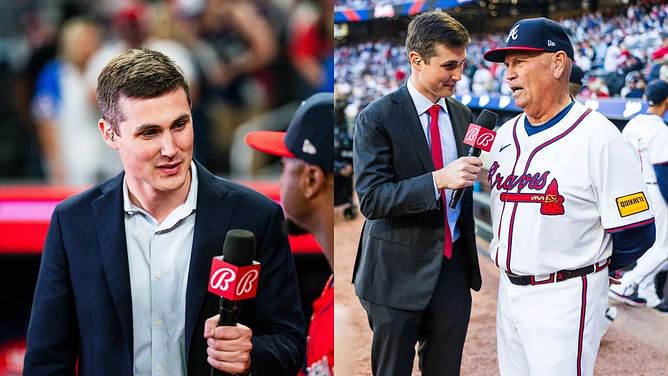 Braves reporter breaks the Internet after securing female fan's number during live broadcast