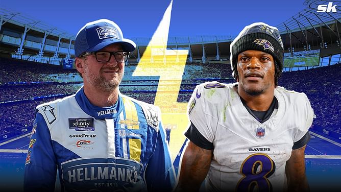 Lamar Jackson settles legal dispute vs NASCAR star Dale Earnhardt Jr. for no 8 trademark
