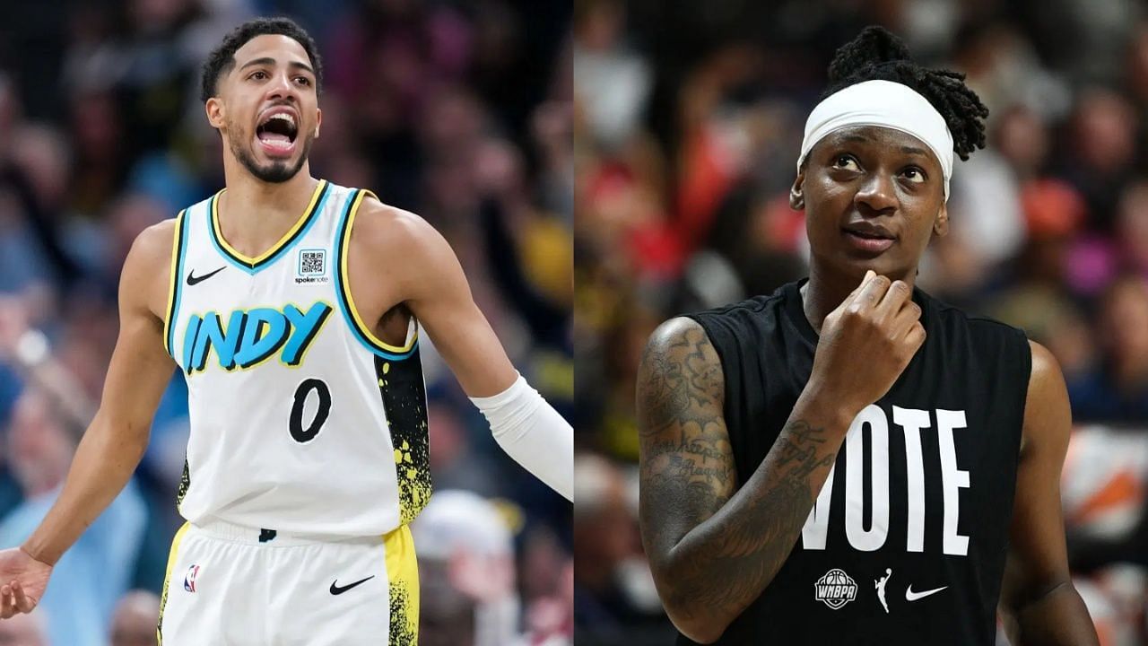 Erica Wheeler defends Tyrese Haliburton against 