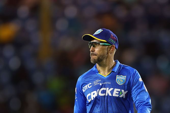 Is Faf du Plessis playing today’s RCB vs DC IPL 2025 match?