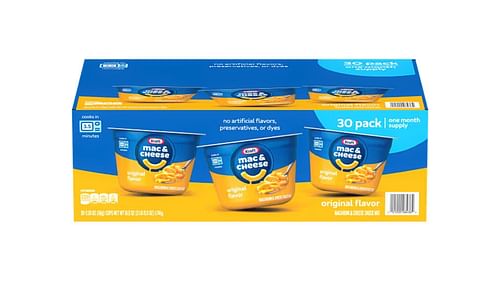 Convenient cup format of Mac & Cheese (Image via kraftheinz.com)