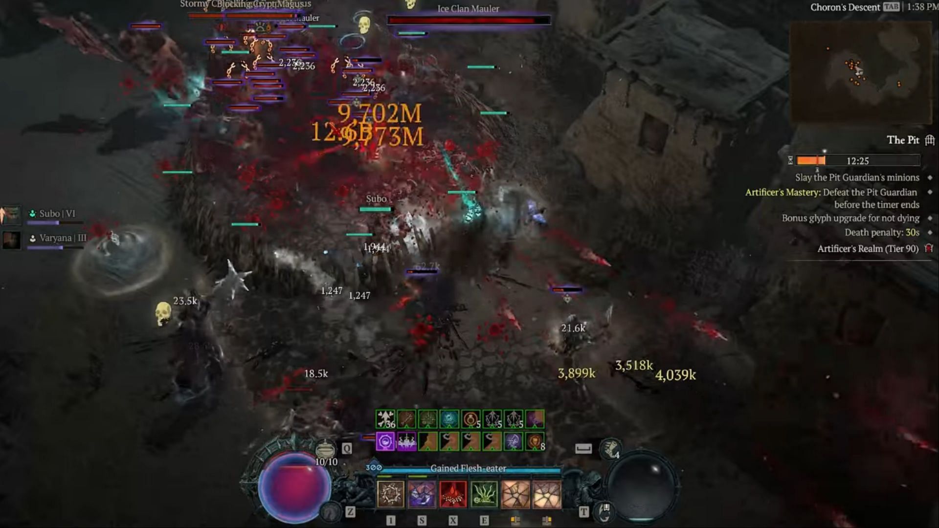 Bone Spear Necromancers can absolutely shred through anything caught in the Bone Prison (Image via Blizzard Entertainment/@SKULM)