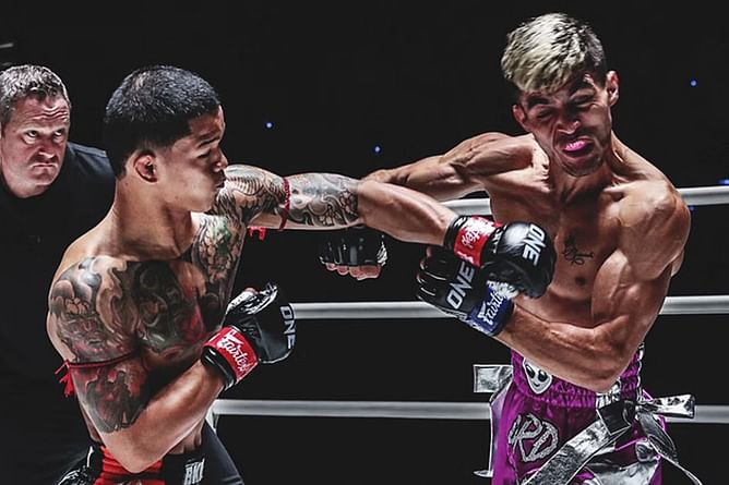 WATCH: Thai sniper Kongthoranee unloads pure power in vicious knockout of Parsa Aminpour in Bangkok