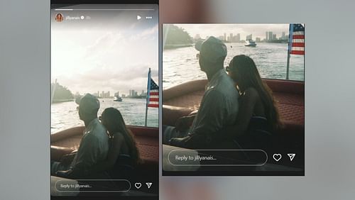 Deshaun Watson's fiancée Jilly Anais shares glimpse into romantic yacht ride (Image Source: Anais/IG)