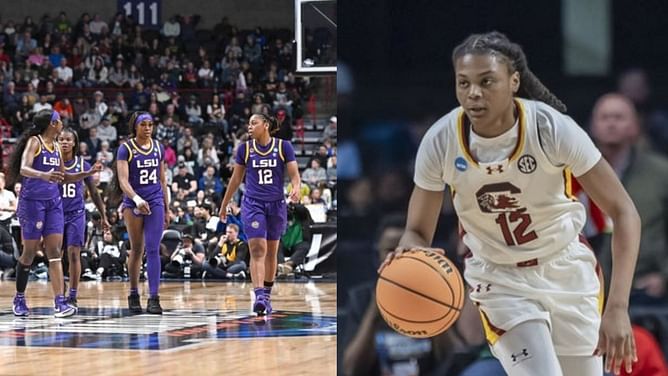 LSU fans get hyped as Flau'Jae Johnson's mom tries to recruit MiLaysia Fulwiley to Baton Rouge