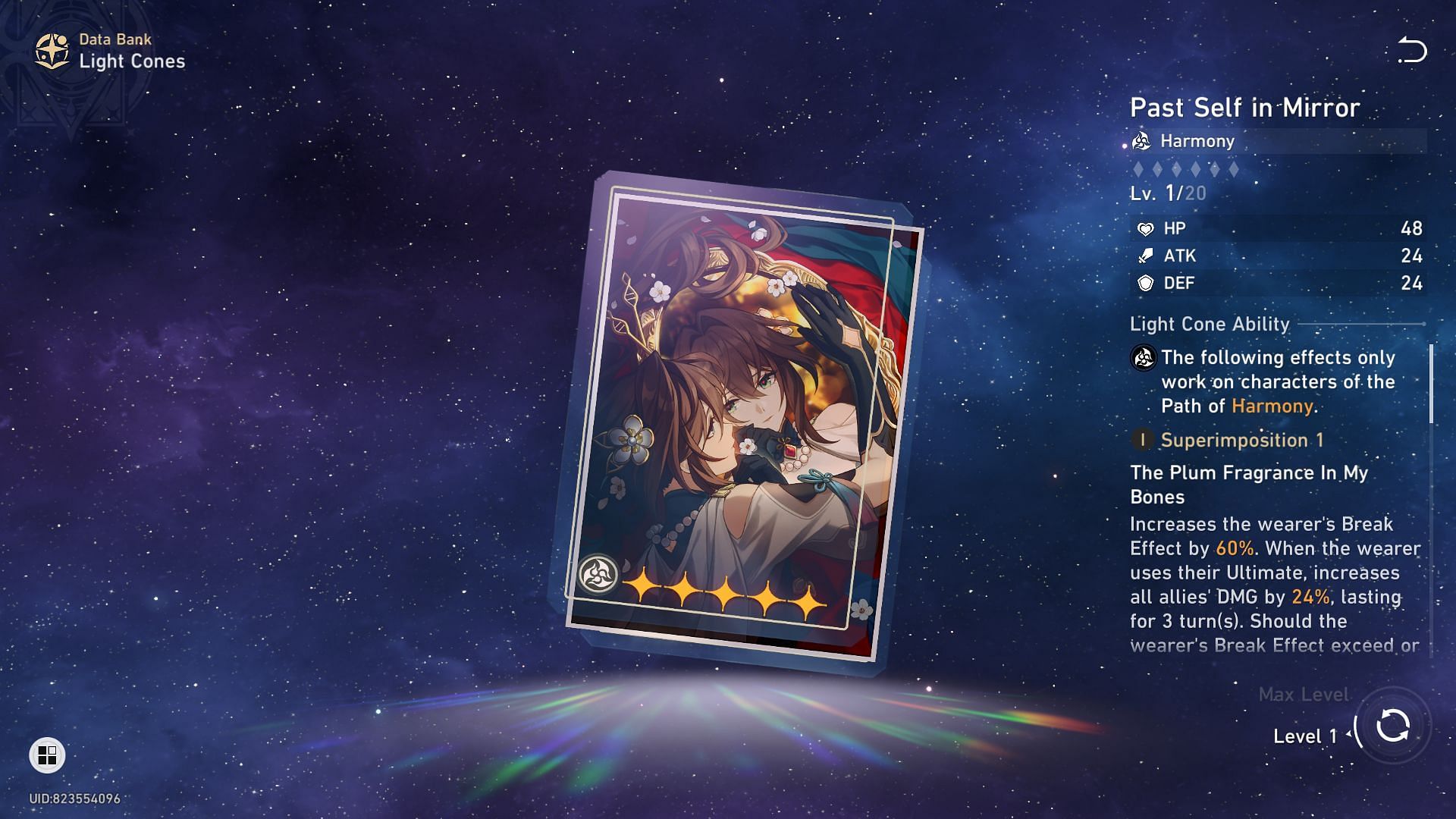Past self in Mirror in Honkai Star Rail (Image via Sportskeeda Gaming || HoYoverse)