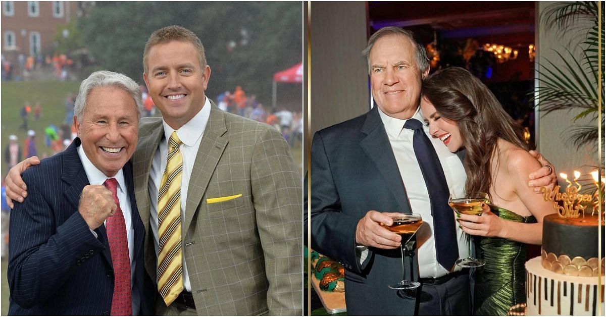 Lee Corso and Bill Belichick (Credits: Jordon Hudson and Kirk Herbstreit IG)