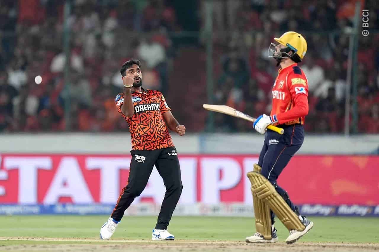 Eshan Malinga took 2 wickets on his IPL debut (Image: IPLT20.com/BCCI)