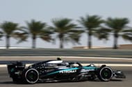 Kimi Antonelli's Mercedes out on track during the FP1 session at Sakhir - Bahrain GP - Source: Getty