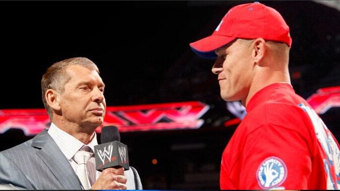 John Cena's dynamic with Vince McMahon rubbed off on top AEW star