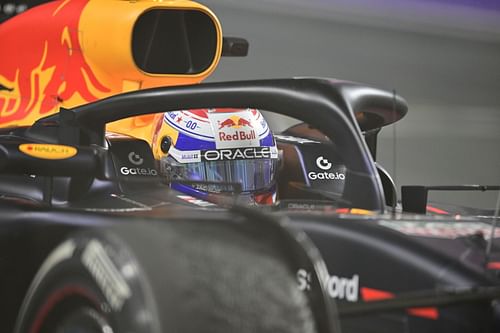 Max Verstappen during the Saudi Arabia GP in Jeddah, Saudi Arabia, on April 20, 2025. - Source: Getty