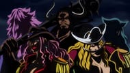 The Rocks Pirates as seen in the anime (Image via Toei Animation)