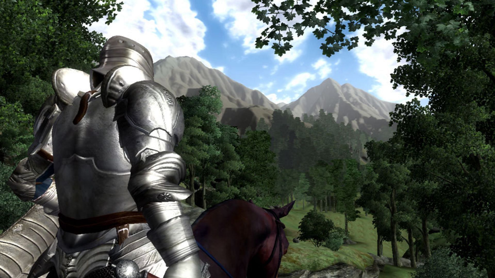 Oblivion&#039;s Cyrodil is a densely packed and beautiful medieval fantasy world (Image via Bethesda Softworks)