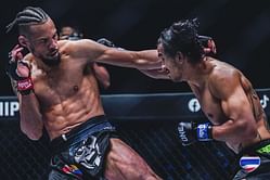 WATCH: Regian Eersel's brutal leg kick battle with Sinsamut Klinmee to claim inaugural lightweight Muay Thai gold