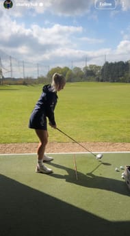 Charley Hull's Instagram story