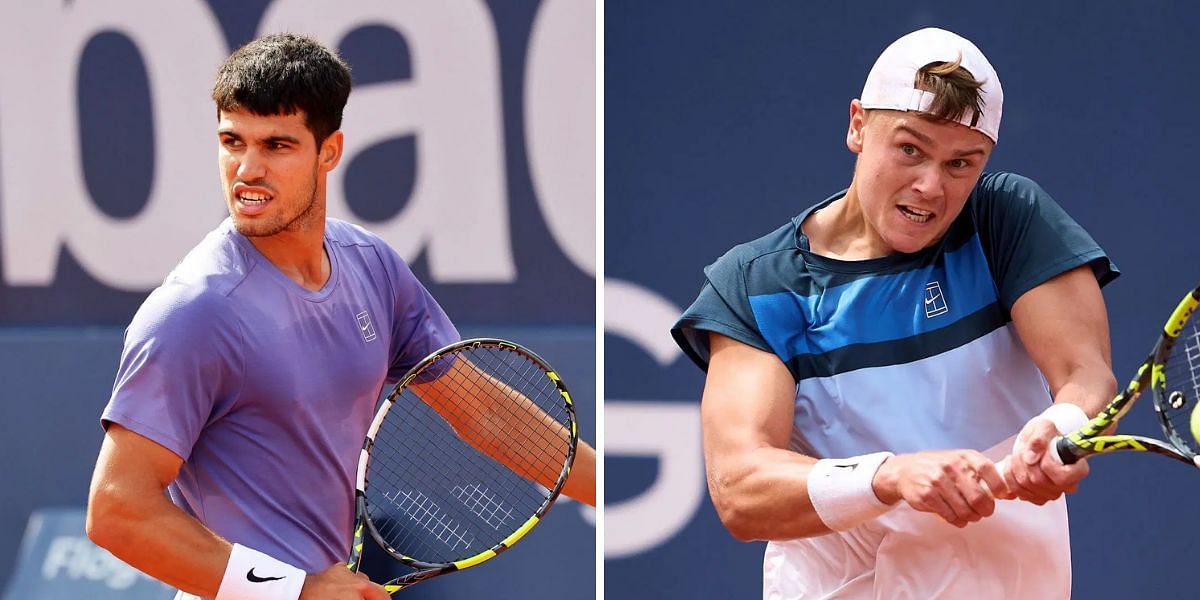Carlos Alcaraz vs Holger Rune - Image Source: Getty 
