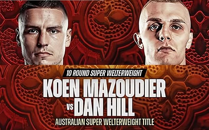 Koen Mazoudier vs. Dan Hill: Live round-by-round updates
