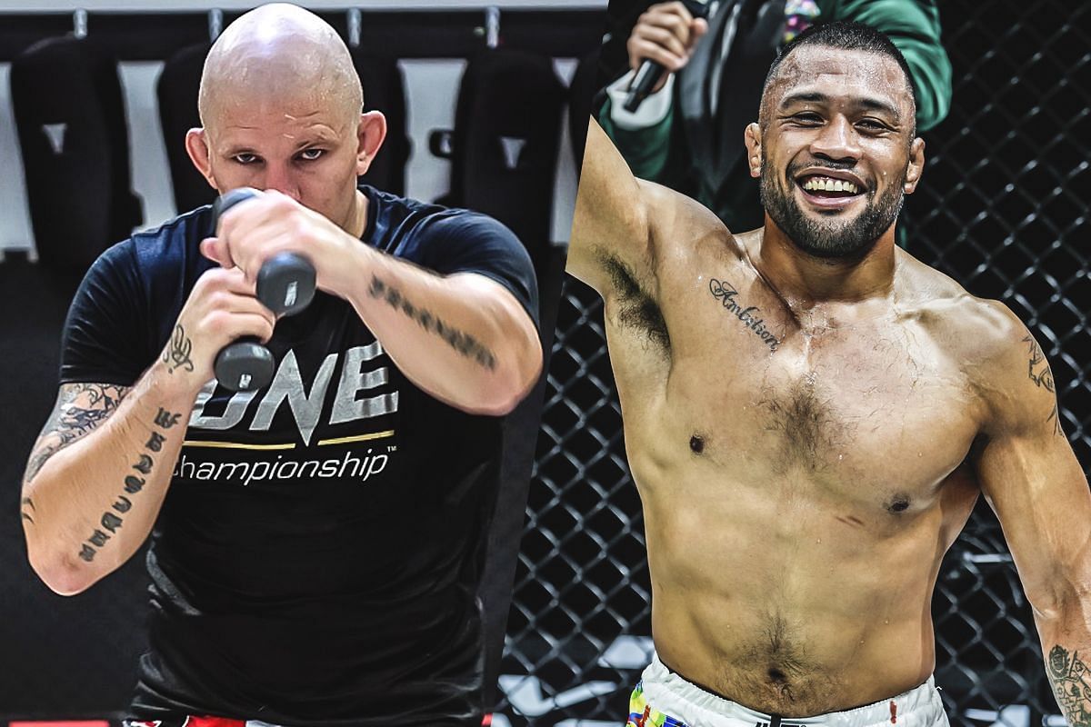 Zebaztian Kadestam (L) and Isi Fitikefu (R) | Image by ONE Championship