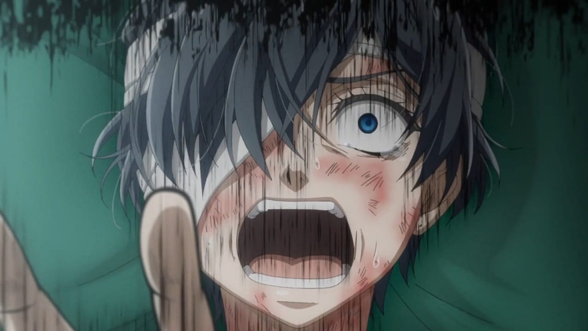 Ciel wakes up from a nightmare (Image via Cloverworks)