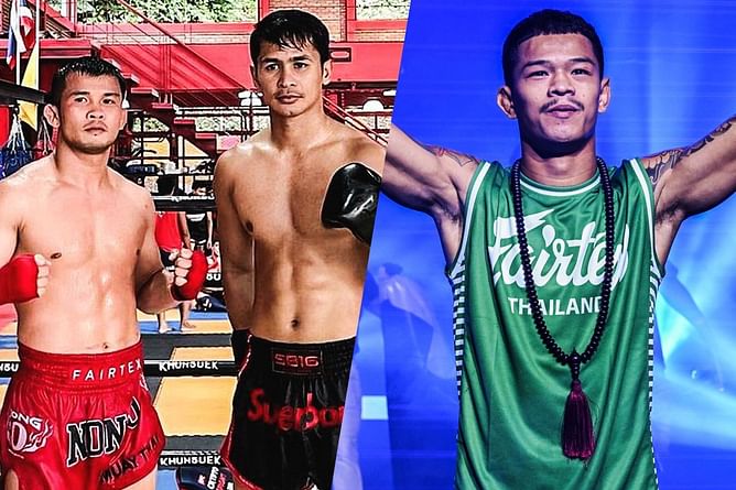 WATCH: Thai legend Nong-O puts in the work with fellow icon Superbon ahead of Kongthoranee redux at ONE Fight Night 31