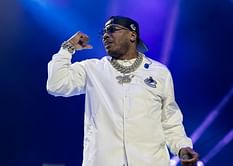 "I'm a glass half-full type of guy" — Nelly is "staying positive" about Trump even after president's controversial 100 days in office