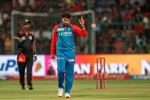 Kuldeep Yadav bowled a potent and economical spell in DC's IPL 2025 clash against RCB. [P/C: iplt20.com]