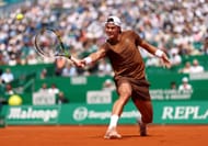 Holger Rune in action at the Monte-Carlo Masters (Image Source: Getty)