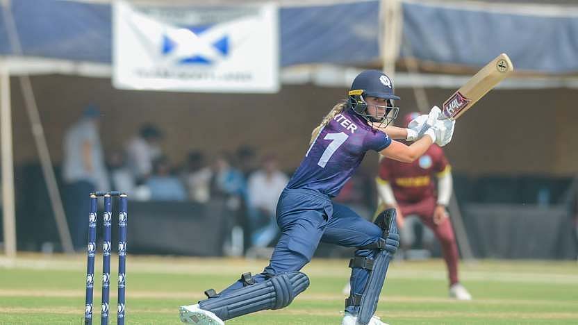 Darcey Carter,  Womens Cricket World Cup Qualifier, Scotland Team