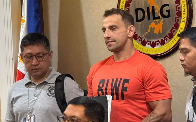 Vitaly to face criminal charges in the Philippines as Interior Secretary presents controversial streamer to media