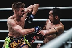 "Flawless execution" - Fans marvel at Jonathan Haggerty's level of technical mastery in his trademark tomahawk elbow