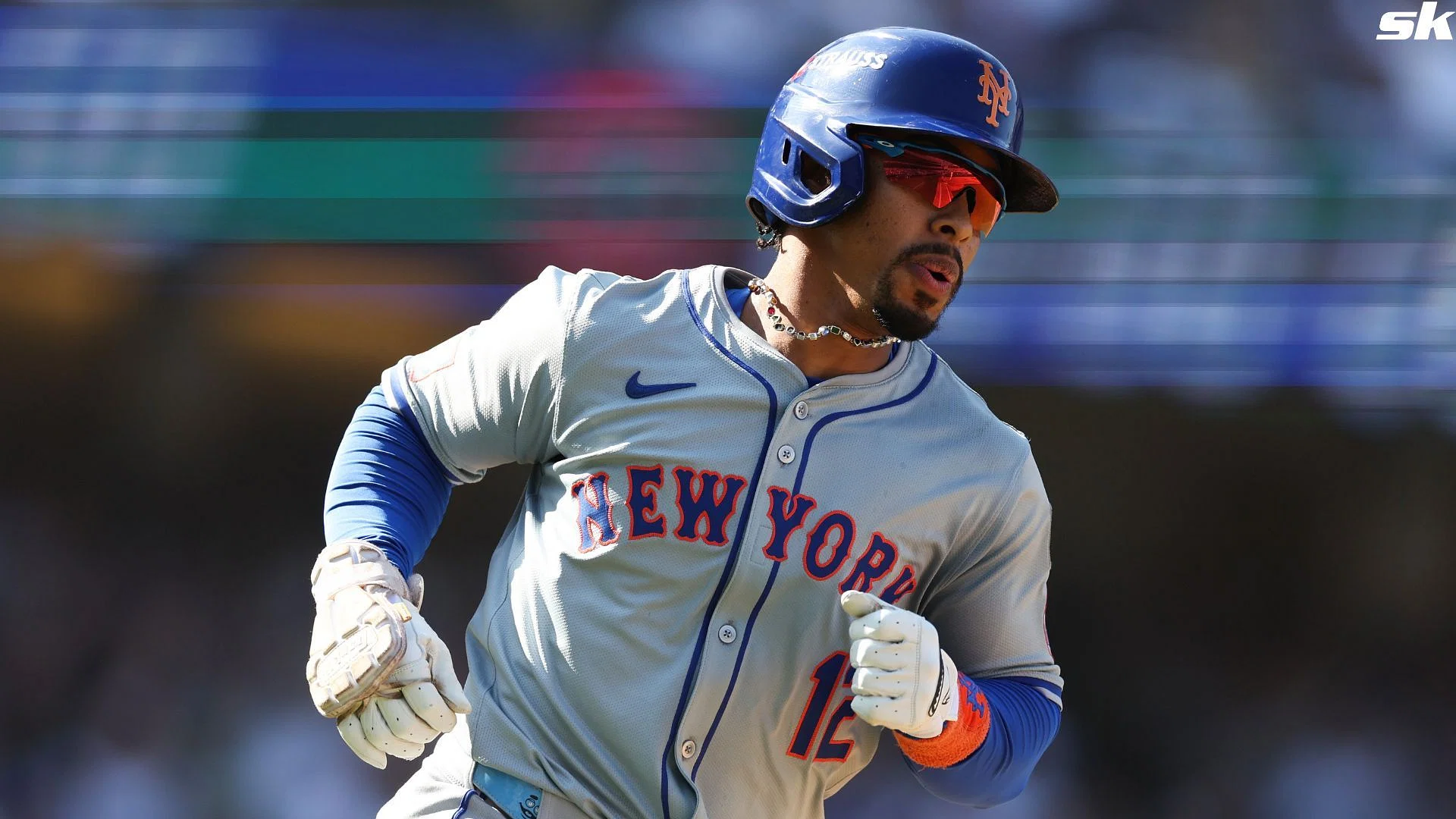 Francisco Lindor of the New York Mets in action during a MLB game against the Boston Red Sox at Citi Field (Source: Getty)