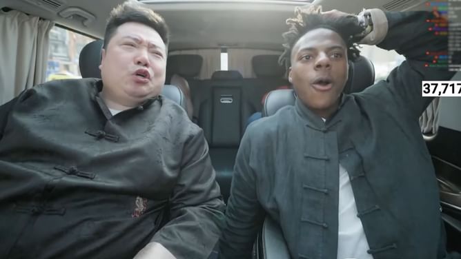IShowSpeed left stunned after listening to Chinese Trump impersonator during his Chongqing stream